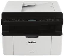 SP 211SF Czarno-białe drukowanie, kopiowanie, skanowanie i faksowanie z poziomu komputera przy użyciu 15-arkuszowego automatycznego podajnika papieru Drukowanie i