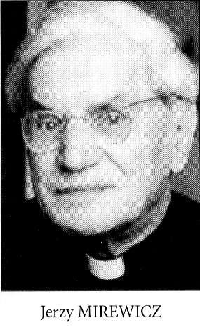 Jerzy Mirewicz (1909 1996) Interesowała go filozofia Boga i filozofia człowieka Relację człowiek-bóg uważał za podstawową dla człowieka.