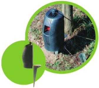Współpracując z elektryzatorami SECUR 2600 i SECUR 2700 daje niemal 100 % kontrolę nad ogrodzeniem.