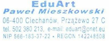 powodów leżących po jego stronie: w przypadku nieprawidłowego prowadzenia dokumentacji projektowej (protokoły, listy obecności), Zamawiający wezwie Wykonawcę do skorygowania nieprawidłowości w