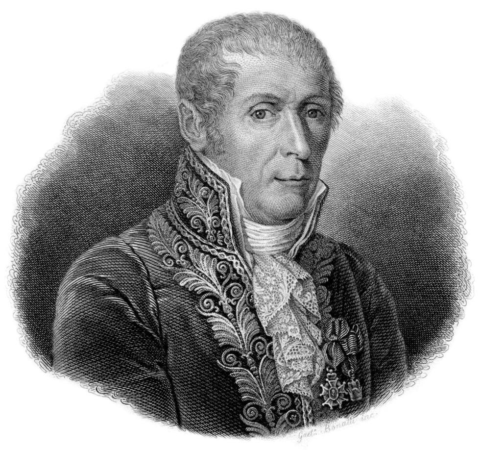 Alessandro Volta Data urodzenia: 18.2.1745 Miejsce urodzenia: Como Data śmierci: 5.3.