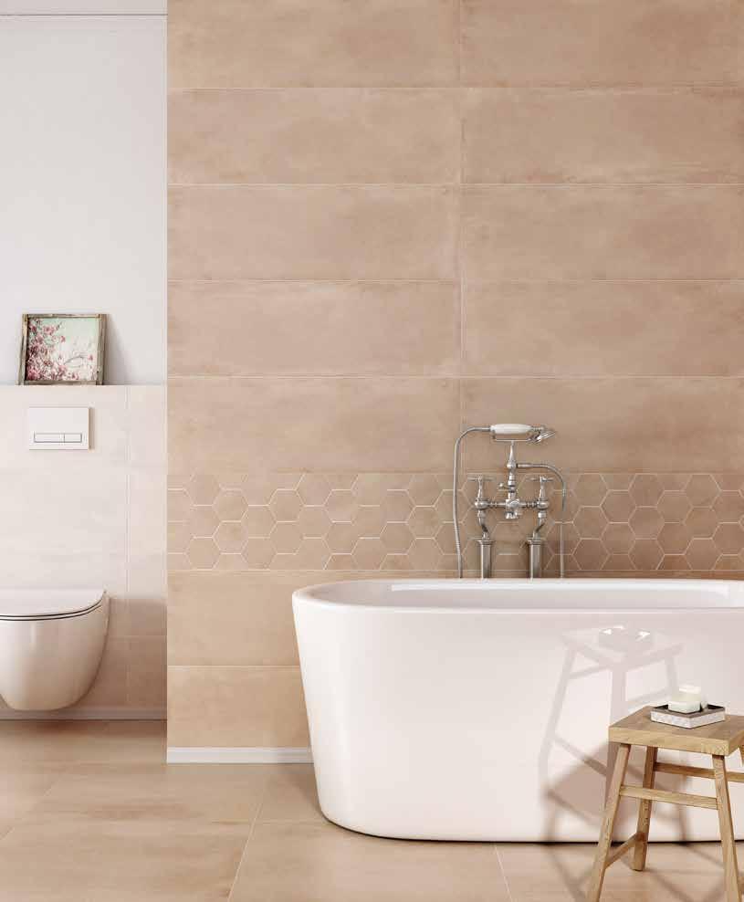 1) 2) 3) ) 5) PŁYTKI ŚCIENNE / WALL TILES 1) NT032-001-1 PS 903 cream 3)