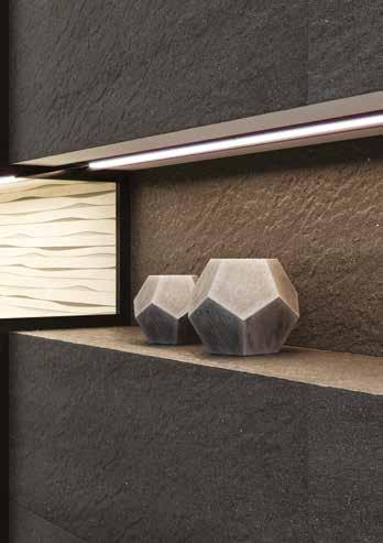 GRANITA inserto stripes 2 x 7; MP 70 light grey