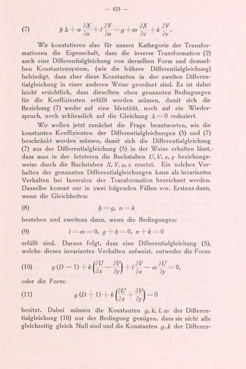 423 n\ AX-J- I, (7) t^arn ^^ + /-- - - + k ^^.
