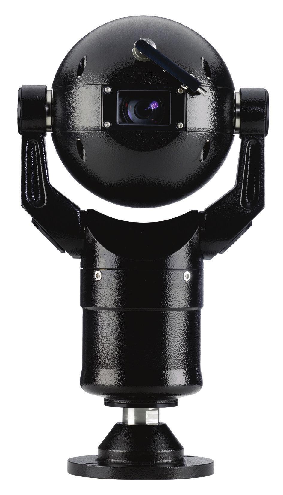 System telewizji przemysłowej (CCTV) Kamera serii MIC 400 Kamera serii MIC 400 Najwyższy na rynku stopień ochrony IP68 Bezszczotkowy silnik Elastyczne opcje montażu i dostosowania pola widzenia