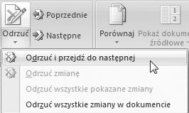 44. Jak przeglądać zarejestrowane zmiany?