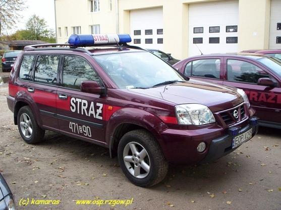 Fot. 4. Przykład oznakowania samochodu osobowego operacyjnego straży pożarnej Źródło: www.osp.rzgow.pl Fot. 5.