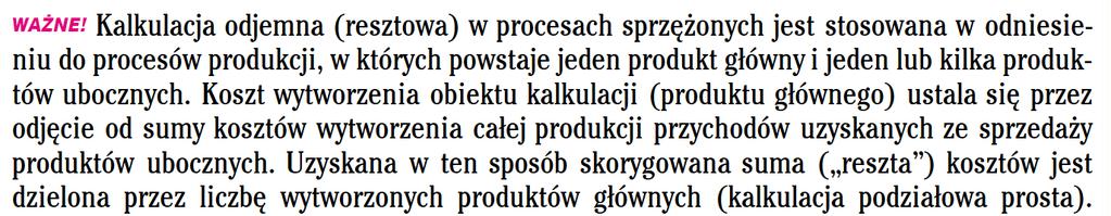 Metoda odjemna (resztowa) Walińska, Ewa. MERITUM Rachunkowość.