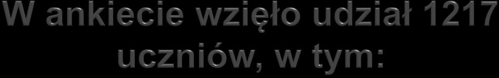 561 uczniów liceów ogólnokształcących, 442 uczniów techników, 214 uczniów zasadniczych szkół zawodowych.