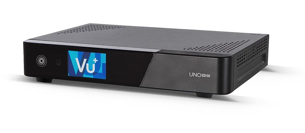 producenta VU+ UNO 4K SE Opis produktu Dekoder 4K Enigma 2 VU+ UNO 4K SE DVB-S2X Cechy produktu Kompresja Oprogramowanie Rodzaj głowicy SAT Obsługa Unicable Pay TV Nagrywanie