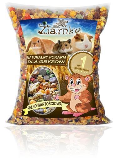 kandyzowane owoce: banan, truskawka, jabłko, kiwi, brzoskwinia, morele, gruszka Cena : [1,20 netto / kg] KARMA DLA GRYZONI PREMIUM 30KG pszenica, owies, słonecznik czarny drobny, kukurydza ćwiartki,