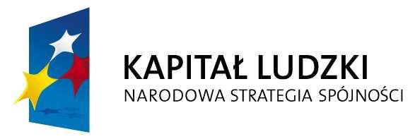 Projekt współfinansowany przez Unię Europejską w