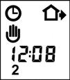 time. As standard the thermostat has 5 days with 4 events, and 2 days with 2 events. Programming see 3.