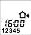 The override will operate until the next programmed event when the unit will resume the automatic programme.