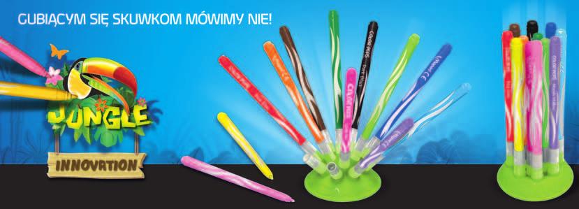 Flamastry Color Peps Ocean NOWOŚĆ szeroka gama kolorystyczna intensywne kolory zmywalne ze
