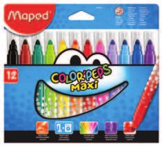 Flamastry Color Peps Brush 10 szt.