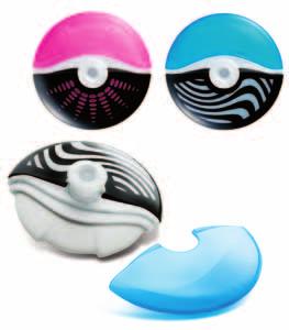 Precision NOWY DESIGN Trwała gumka platikowa.