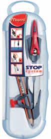 Stop System Metalowe cyrkle z opatentowanym systemem blokady ramion w określonej pozycji.