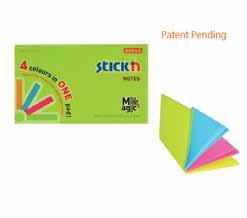 samoprzylepny Magic Pad 76x76 mm neon mix 100 1 szt.