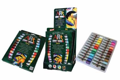 kolorów Farby w sztyfcie PlayColor ART NOWOŚĆ pozwalają na uzyskanie efektu akwareli poprzez