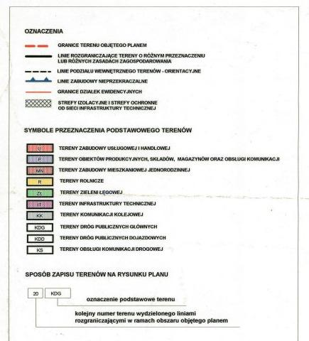 Dziennik Urzędowy Województwa Małopolskiego 13 Poz. 3717 Rysunek planu został sporządzony w oparciu o skalę źródłową 1:2000.