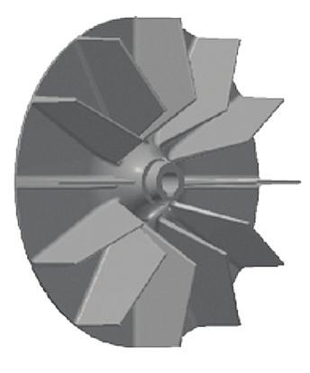 GMT wentylator promieniowy ZASTOSOWANIE Wentylator przeznaczony do systemów odciągania zanieczyszczonego