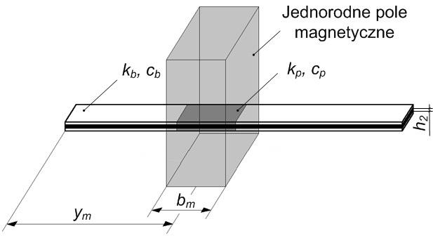 188 J. SNAMINA, B. SAPIŃSKI, M. ROMASZKO MR znajdującej się w polu magnetycznym określają parametry k p i c p. Parametry k b i c b określają własności cieczy bez pola magnetycznego.