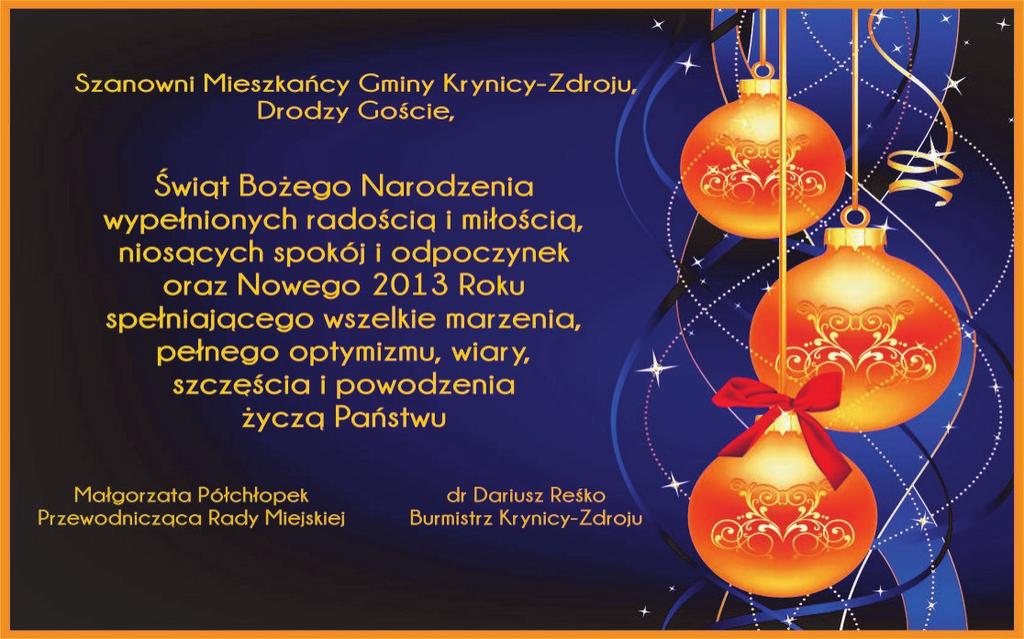 W tym numerze: Strona: NOWE ZASADY ODBIORU ODPADÓW KOMUNALNYCH 2 ODBUDOWA KORYTA