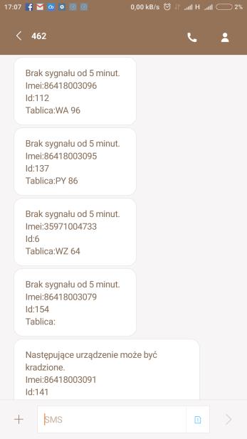 IV. Alarmy W systemie są wdrożone dwa rodzaje alarmów. Pierwsze to alarmy w czasie działania systemu, a drugie analityczne. Alarmy są wysyłane do wskazanej grupy osób za pomocą Sms lub email. 1.