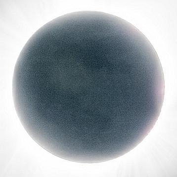 Światło popielate Księżyca podczas fazy