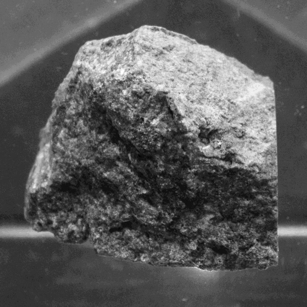 W muzeum kosmosu kamień