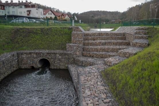 Inwestycje w realizacji w 8r. Infrastruktura Budowa zbiornika retencyjnego Osowa II o pojemności tys. m (wraz z ul.