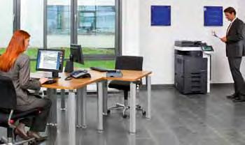 bizhub C220, kolorowe urządzenia wielofunkcyjne bizhub C220 Nowoczesne rozwiązania do pracy w trybie mono i w kolorze Bizhub C220 to innowacyjne urządzenie do codziennego tworzenia dokumentów w