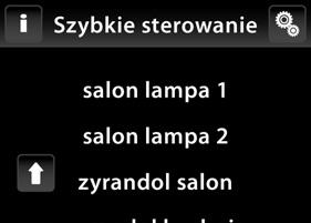 1) można dotykiem wybrać nazwy z listy, które stworzą