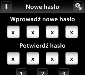 Tryb spoczynku: ustawienie czasu po którym następuje całkowite wygaszenie ekranu. RF Touch przechodzi w tryb uśpienia po określonym czasie: 0 min., 10 min.