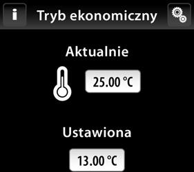 AUTO Tyrb wakacyjny służy do przerwania działającego programu ogrzewania lub narzucenia innego trybu.