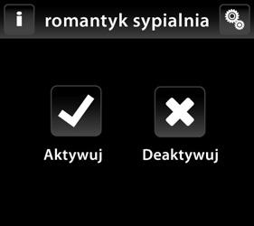 STEROWANIE / SZYBKIE STEROWANIE Sterowanie / Szybkie sterowanie Menu Szybkie sterowanie służy do grupowego załączania urządzeń. Po dotknięciu na Szybkie sterowanie (rys.