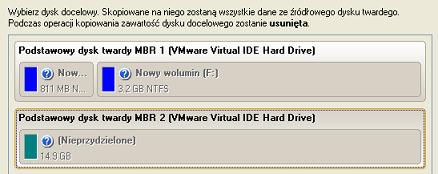 Możemy pomóc tego dokonać. Aby dokonać migracji systemu na dysk twardy, którego pojemność nie przekracza 2.2TB, wykonaj następujące czynności: 1. Podłącz oba dyski do komputera. 2. Włącz komputer. 3.