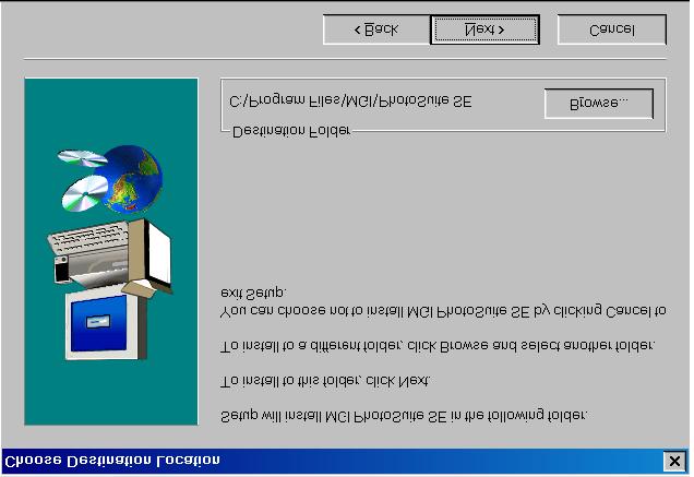 Kliknij Yes, aby zaakceptować umowę licencyjną i kontynuować