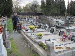 Jana Nepomucena Kwatera 11 grobów oraz pomnik ofiar katastrofy
