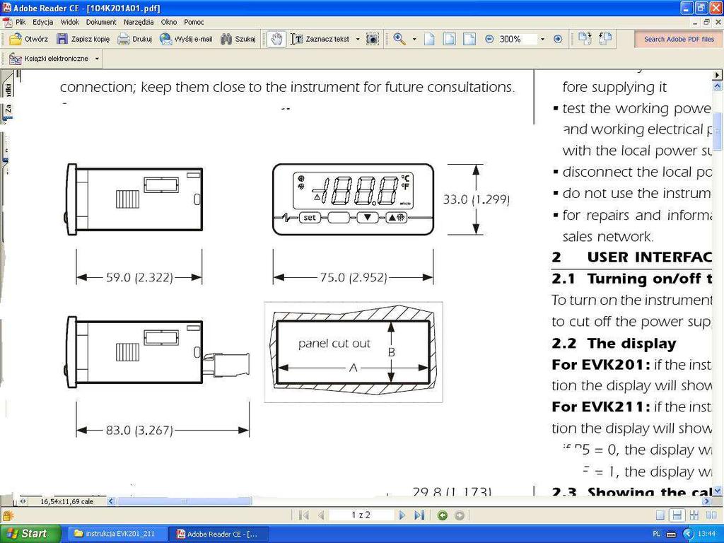 EVK401 Cyfrowy Termoregulator ogólnego zastosowania z pojedynczym wyjściem 1. WSTĘP 1.