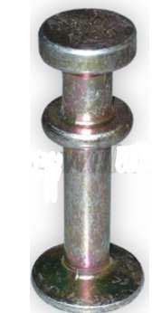 5 T: construction anchor a) ready product, b) semi-product after flange forging Matryce wytwarzane są w Instytucie obróbką skrawaniem, a następnie ulepszane cieplnie na twardość 52 54 HRC. 2.1.