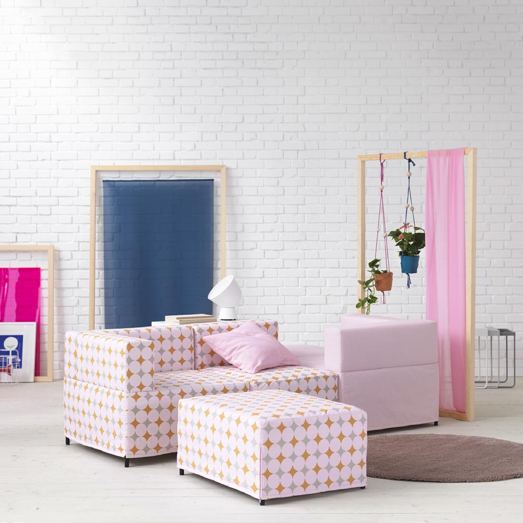 MATERIAŁY PRASOWE IKEA / LUTY 2018 / 10 PH148174 SOFA MODUŁOWA KUNGSHAMN W wielu domach sofa to główny i najbardziej ukochany mebel, który jest też największą domową inwestycją zarówno jeśli chodzi o