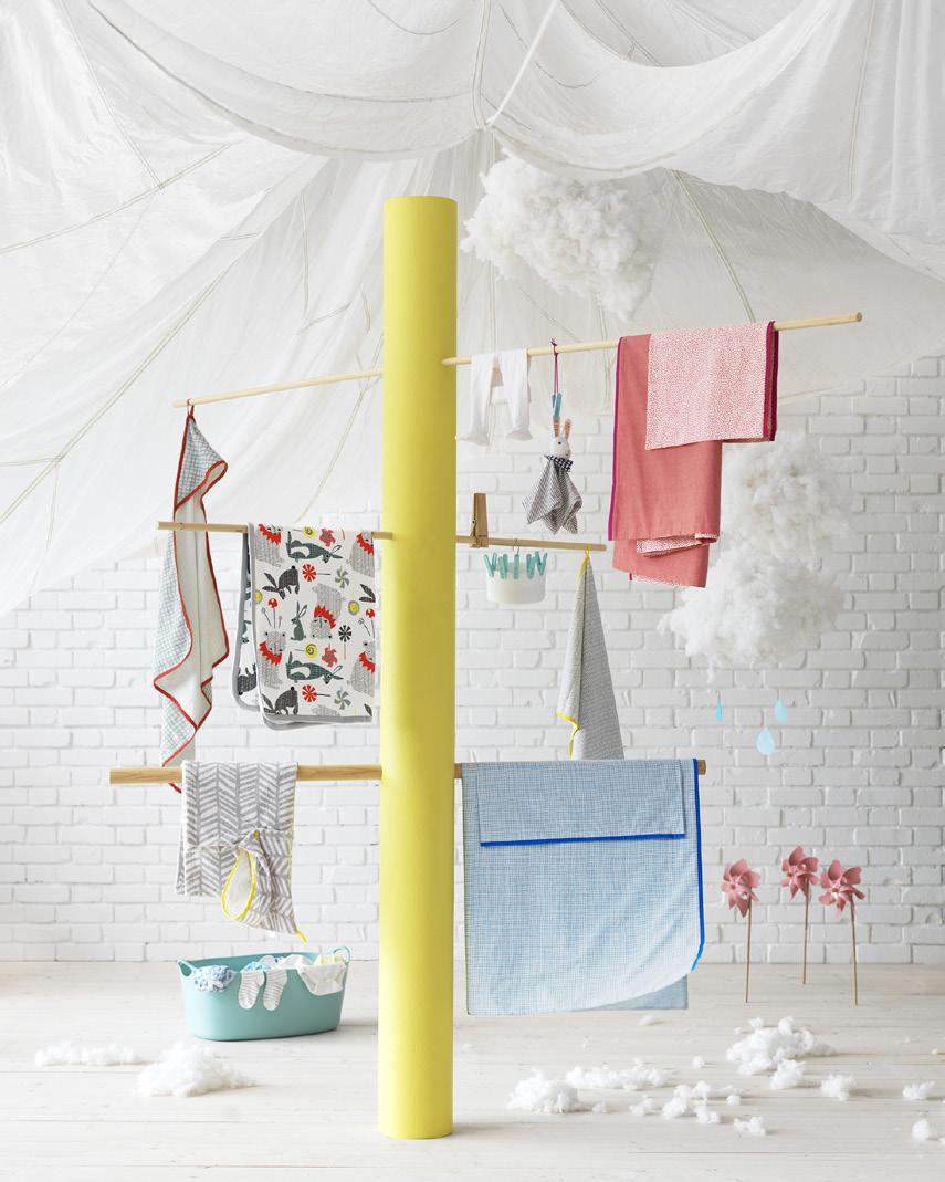 MATERIAŁY PRASOWE IKEA / LUTY 2018 / 20 KOLEKCJA KLÄMMIG PH148151 Dla najmłodszych stworzyliśmy kolekcję KLÄMMIG, tak aby świeżo upieczeni rodzice mogli zapewnić swoim pociechom najlepszy i najmilszy