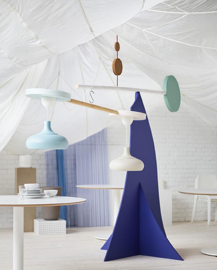 MATERIAŁY PRASOWE IKEA / LUTY 2018 / 32 PH148165 LAMPY WISZĄCE VÄXJÖ Lampy wiszące VÄXJÖ to połączenie prostoty i pięknych linii.