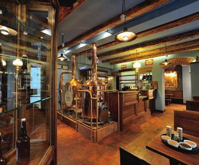 Gdzie jeść? RESTAURACJA BROWAR MIEJSKI ul. Piwowarska 2, 43-300 Bielsko-Biała, tel. +48 33 815 02 70, www.browarmiejski.