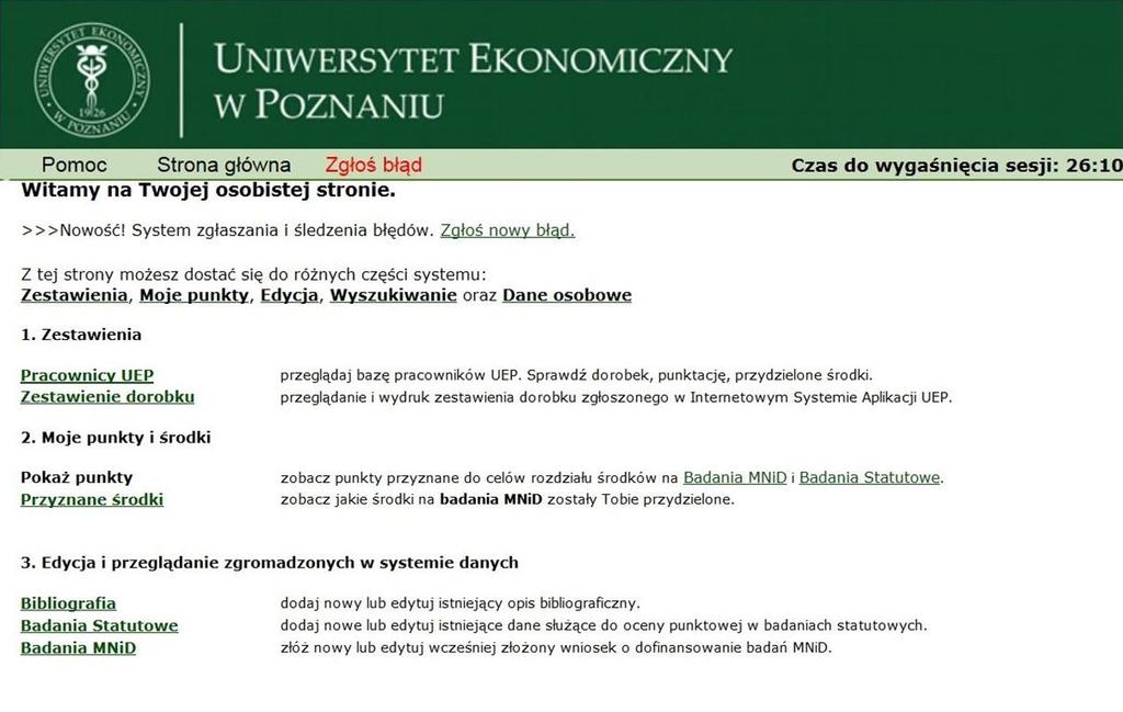Innowacyjność w dokumentowaniu dorobku naukowego pracowników 185 ważniony pracownik Biblioteki informuje o tym zgłaszającego, który ma obowiązek dostarczenia jej BG do wglądu (względnie do zbiorów);