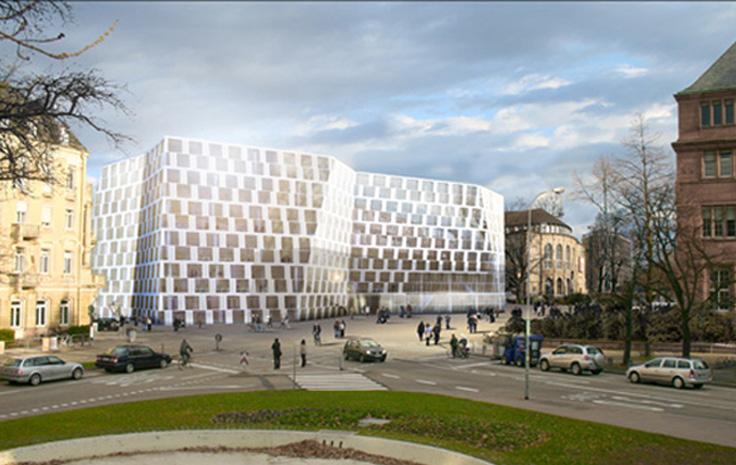 Nowoczesne kształtowanie przestrzeni w uniwersyteckiej bibliotece 387 Projekt renowacji Biblioteki Bodleiana przewiduje zmianę wewnętrznej przestrzeni biblioteki dzięki usunięciu jądra budowli