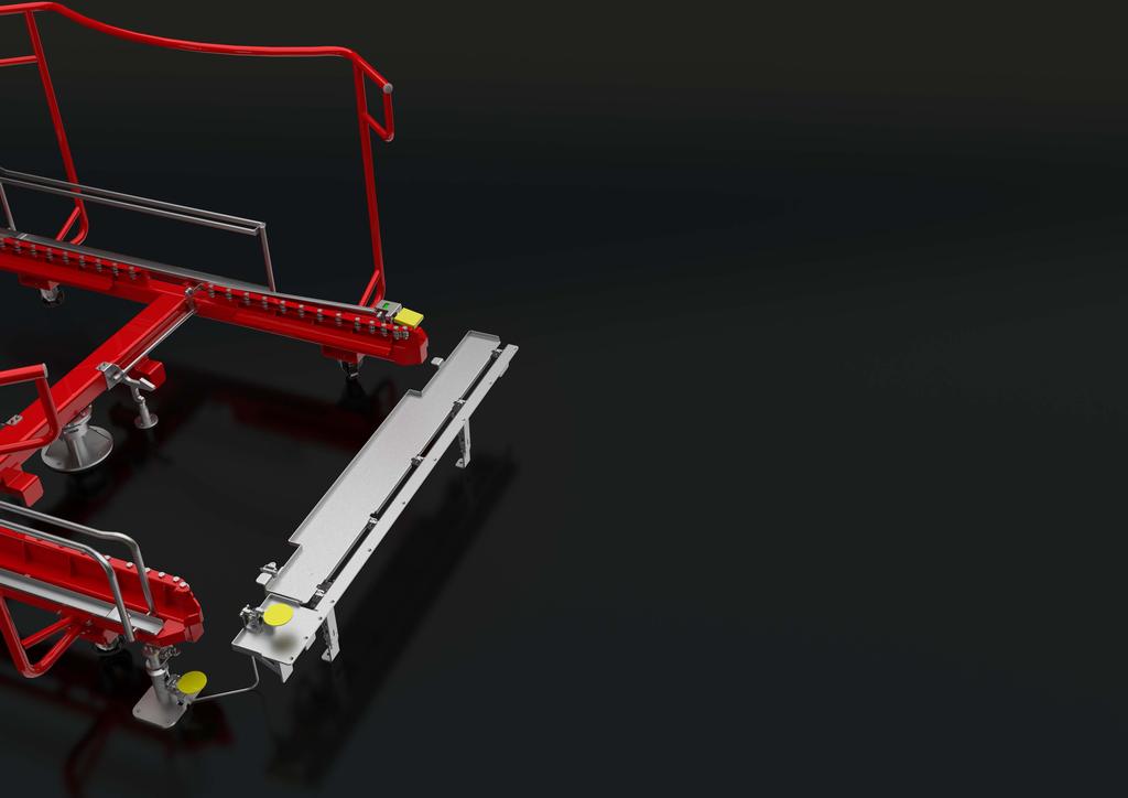 CONNECTION PLATFORM AND RELEASE PEDAL FOR HIGHER SAFETY PLATFORMA ŁĄCZĄCA I PEDAŁ ZWALNIAJĄCY DLA WIĘKSZEGO BEZPIECZEŃSTWA UŻYTKOWANIA To ensure the maximum safety level, we have designed a special