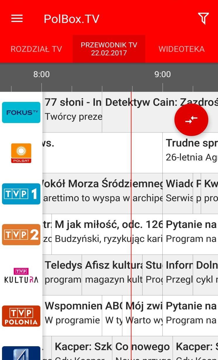 1 LISTA PROGRAMÓW TV Możesz